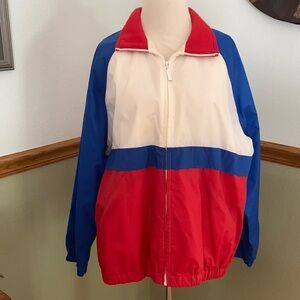 Vintage 80s Cabin Creek Nylon Windbreaker Large